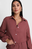 Koszula Miss Sunset Red Brown