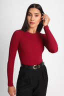 Longsleeve Miss Daily Wine Red