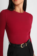 Longsleeve Miss Daily Wine Red