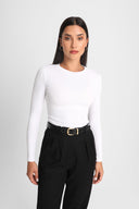 Longsleeve Miss Daily White
