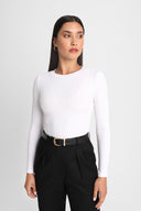 Longsleeve Miss Daily White