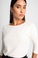 T-shirt Miss Flowing Off White