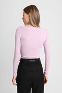 Longsleeve Miss Womanly Lilac