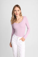 Longsleeve Miss Womanly Lilac