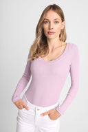 Longsleeve Miss Womanly Lilac