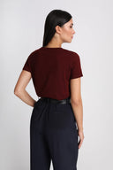 T-shirt Miss Classic Burgundy