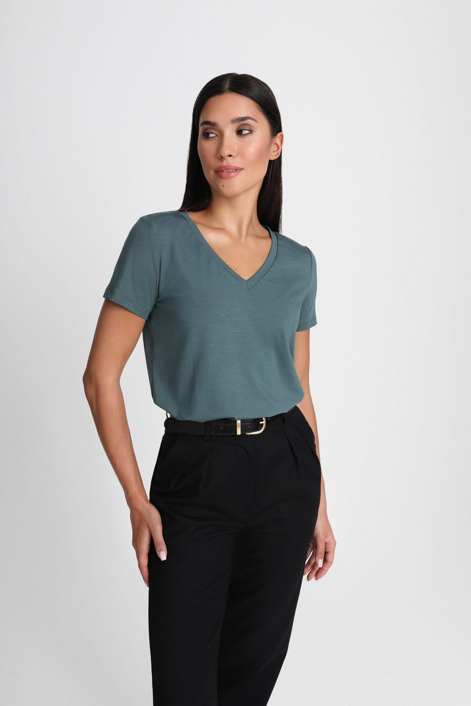 Miss Classic Steel Green T-shirt