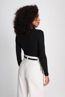 Longsleeve Miss Caro Black
