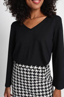 Longsleeve Miss Keen Black