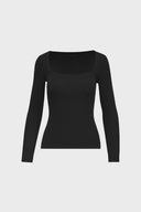 Longsleeve Miss Caro Black