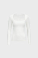 Longsleeve Miss Caro Off White