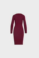 Sukienka Miss Caro Wine Red