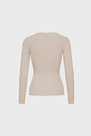 Longsleeve Miss Caro Cappuccino