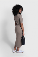 Sukienka Miss Pure Melange Beige