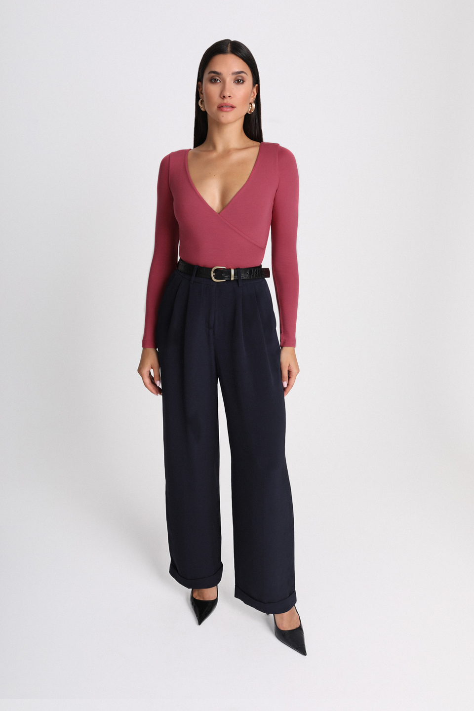 Miss Sensual Raspberry Pink Bodysuit