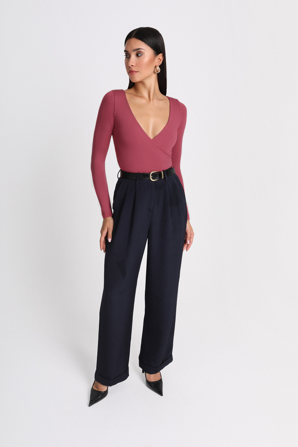Miss Sensual Raspberry Pink Bodysuit
