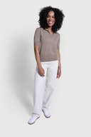 T-shirt Miss Pure Melange Beige