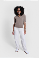 T-shirt Miss Pure Melange Beige