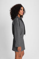 Kurtka Miss Modern Melange Black