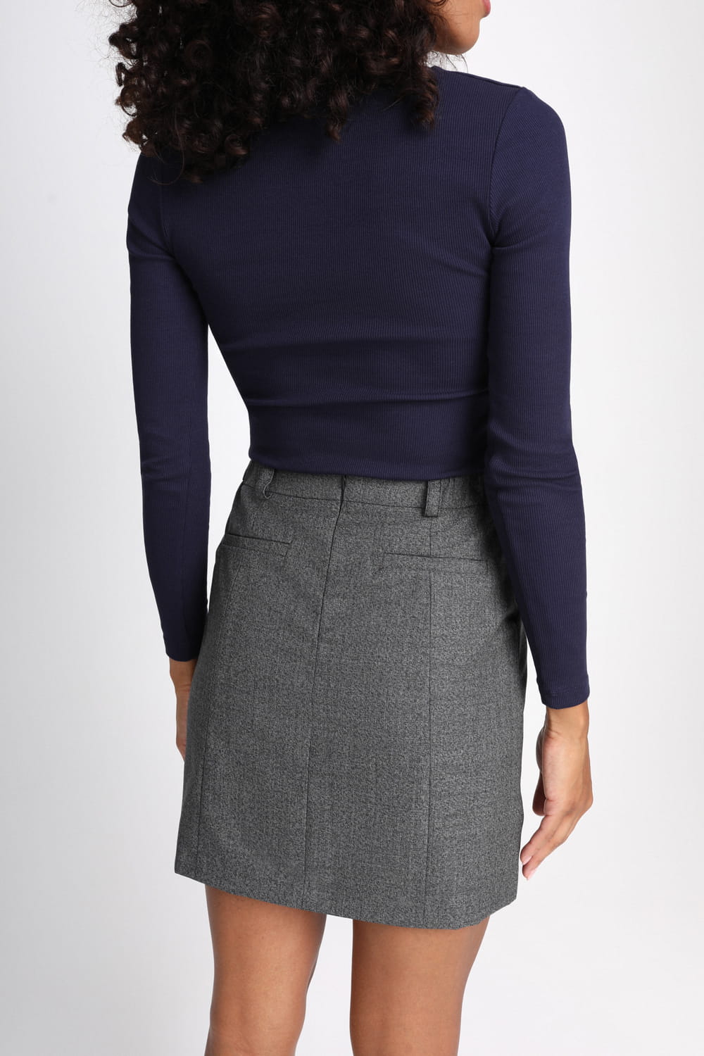 Spódnica Miss Modern Melange Black
