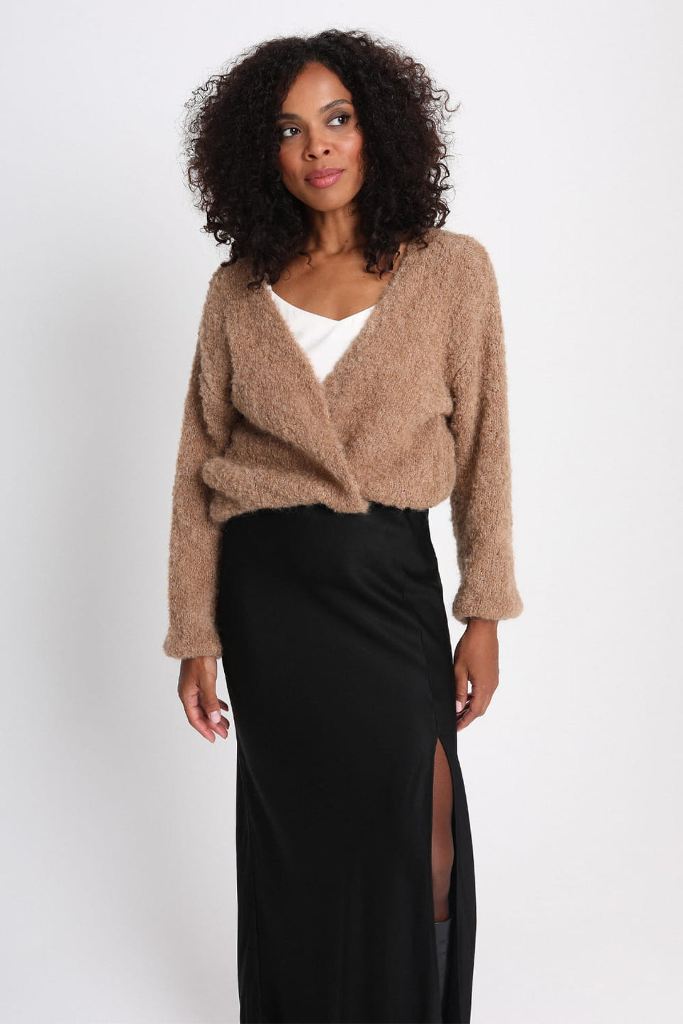 Miss Stylish Camel Jumper