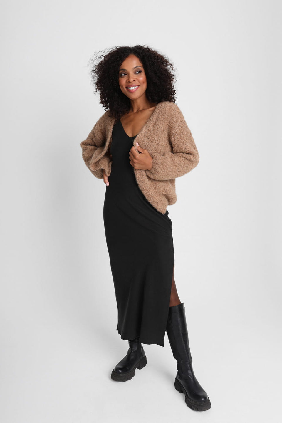 Miss Stylish Camel Jumper