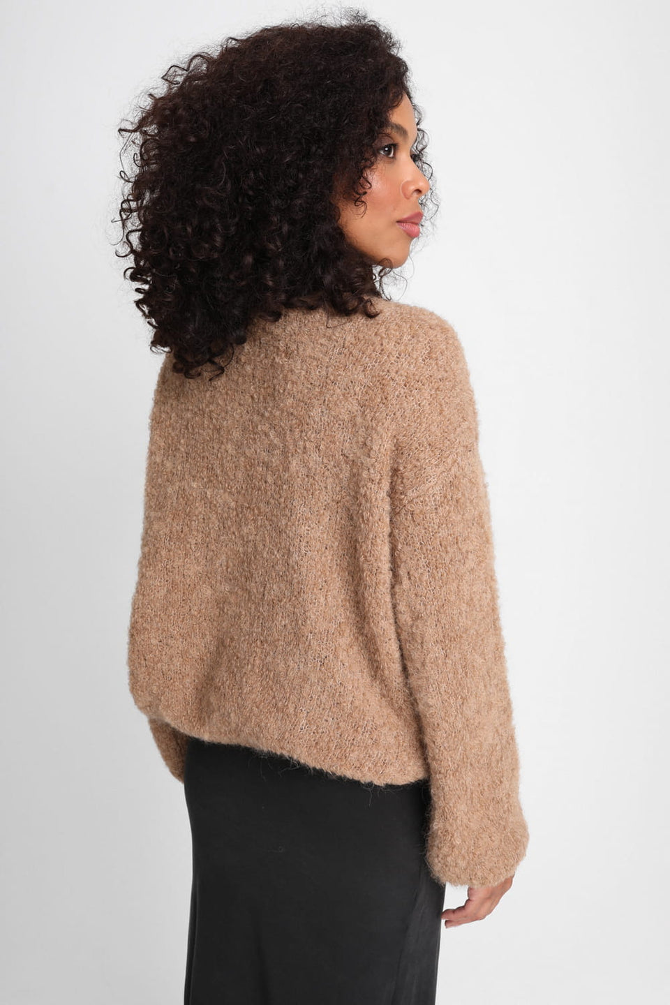 Miss Stylish Camel Jumper