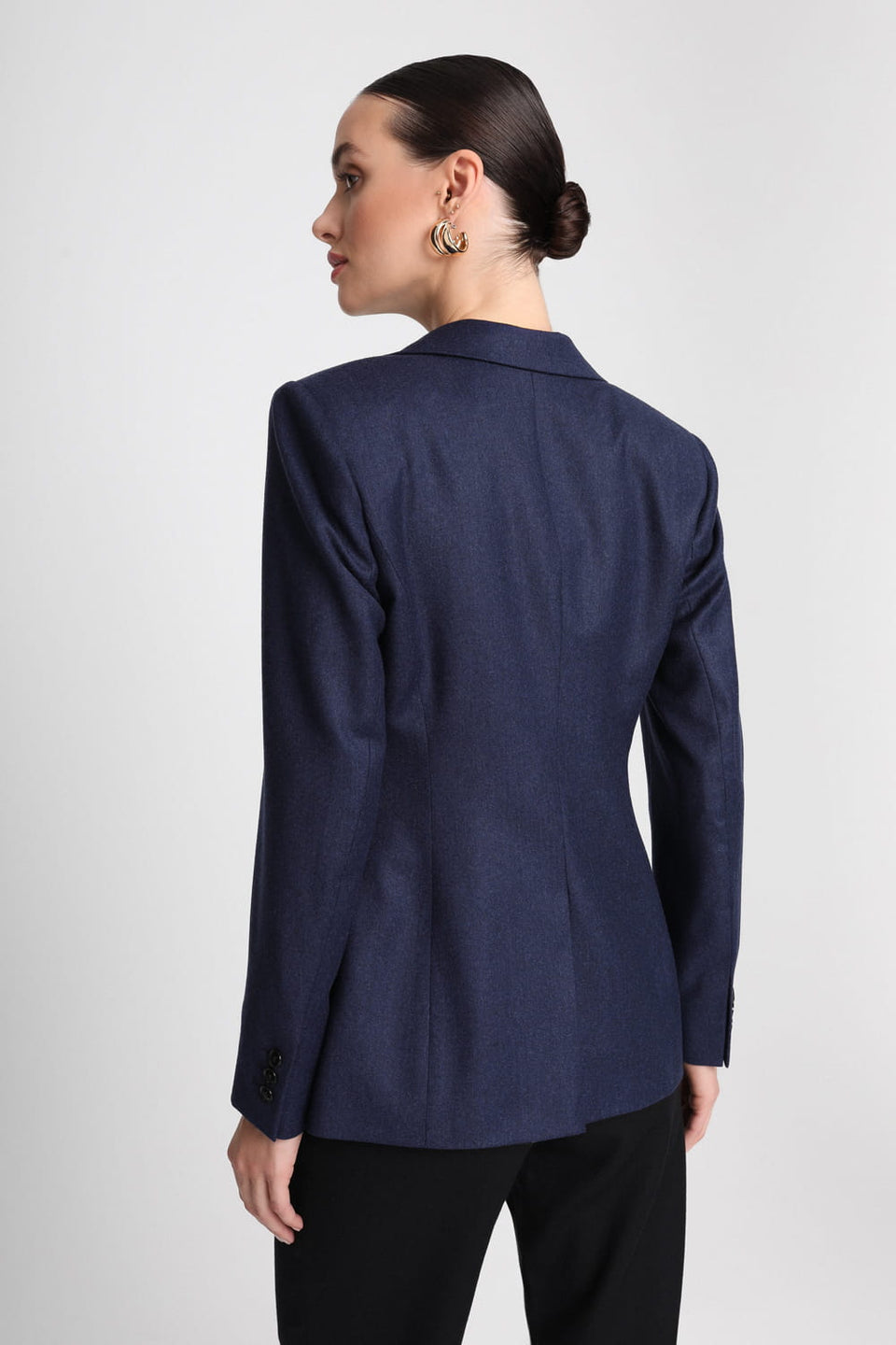 Marynarka Miss Heritage Melange Navy