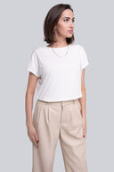 T-shirt Miss Feminine Off White