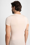 T-shirt Mr Invisible C-neck Sand
