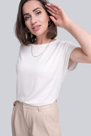 T-shirt Miss Feminine Off White