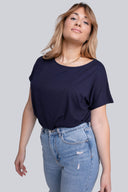 T-shirt Miss Feminine Navy