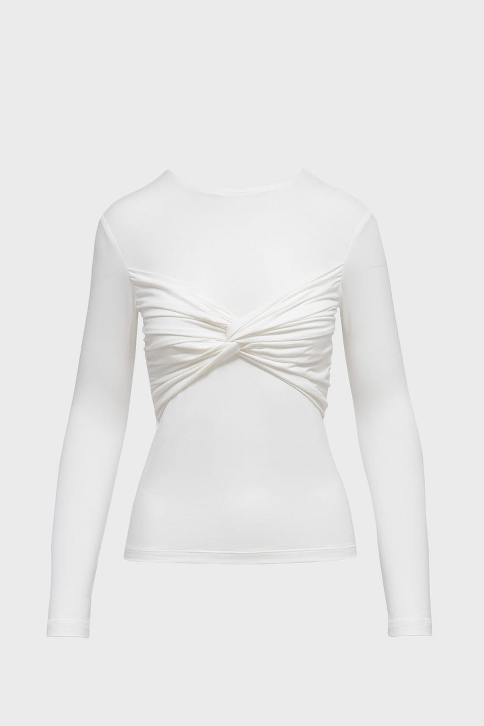 Longsleeve Miss Draped Off White