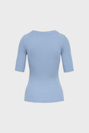 T-shirt Miss Lovable Silver Blue