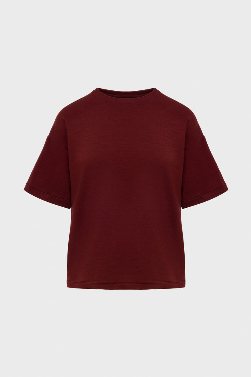 T-shirt Miss Vast Burgundy