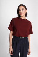 T-shirt Miss Vast Burgundy