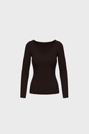 Longsleeve Miss Womanly Dark Chocolate