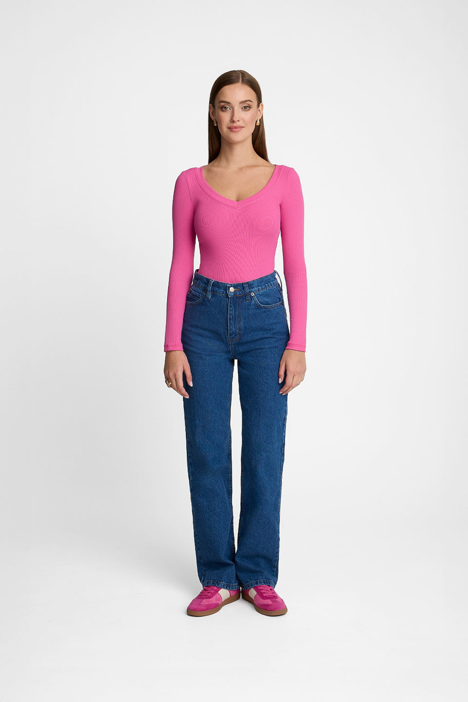 Longsleeve Miss Womanly Light Magenta