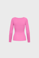 Longsleeve Miss Womanly Light Magenta
