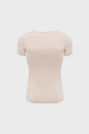 T-shirt Mr Invisible C-neck Sand