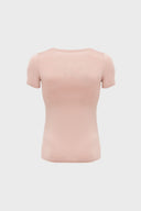 T-shirt Mr Invisible C-neck Cappuccino