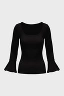 Longsleeve Miss Flair Black