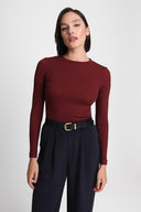 Longsleeve Miss Daily Burgundy