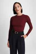 Longsleeve Miss Daily Burgundy