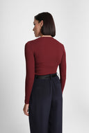 Longsleeve Miss Daily Burgundy