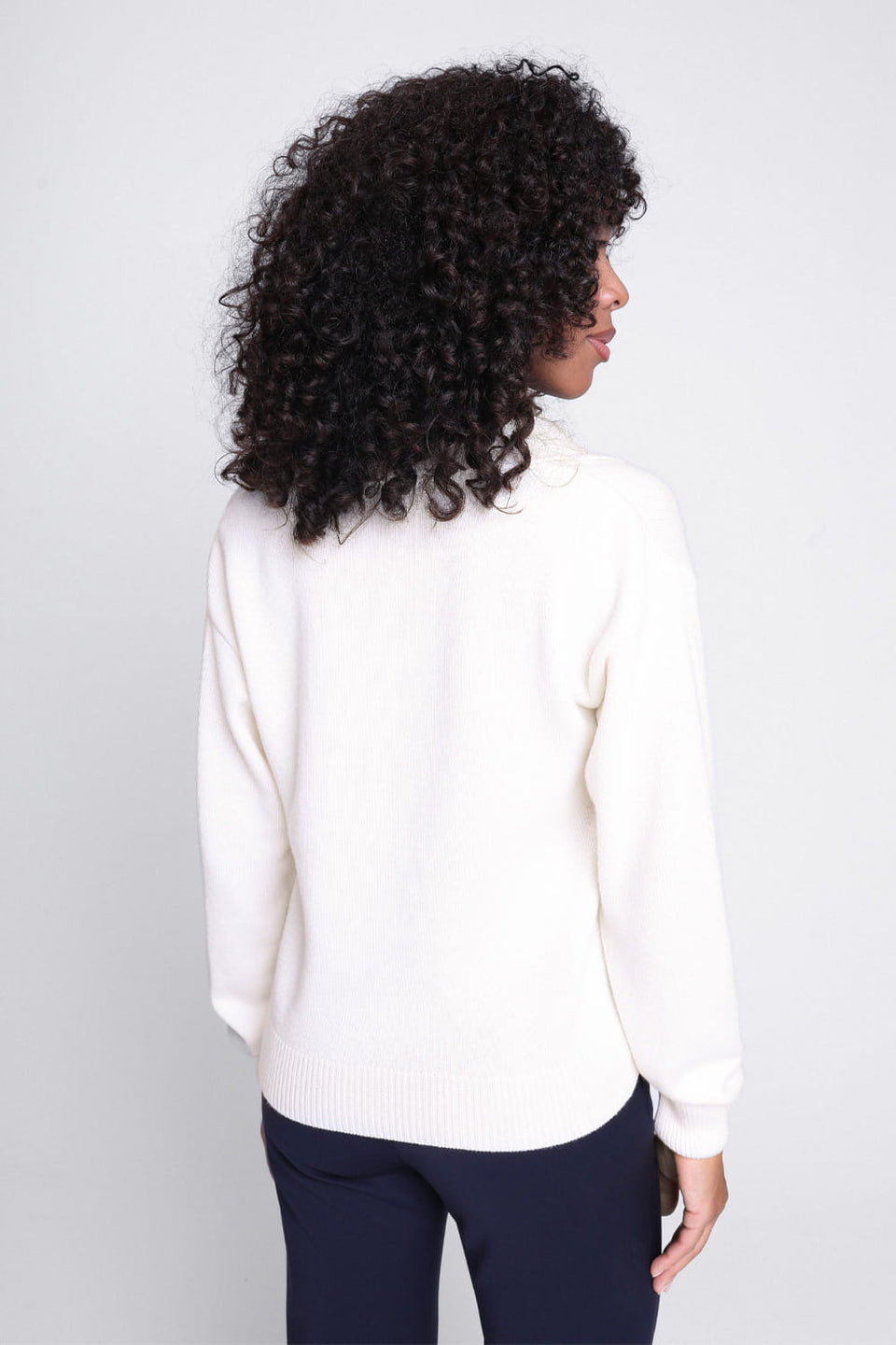 Sweter Miss Effortless Off White
