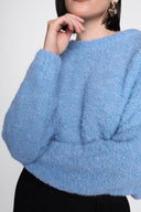 Sweter Miss Fluffy Baby Blue