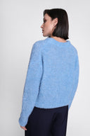 Sweter Miss Fluffy Baby Blue
