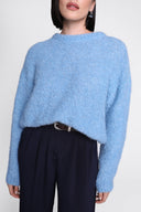 Sweter Miss Fluffy Baby Blue