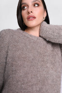 Sweter Miss Fluffy Taupe